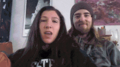 Video playing inside Tribute video book screen